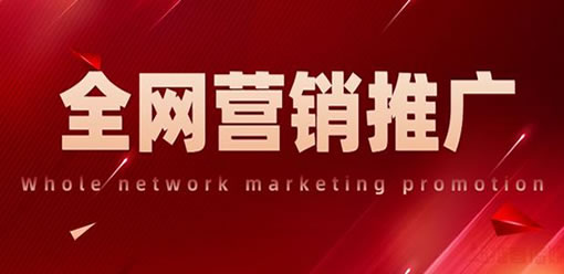 全网营销推广有哪些推广方式？